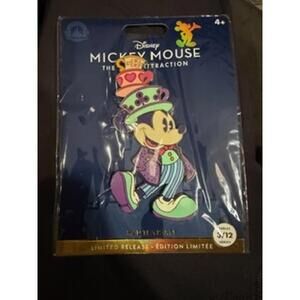 Disney Jumbo Pin Mickey Mouse Mad Tea Party Pin 3/12